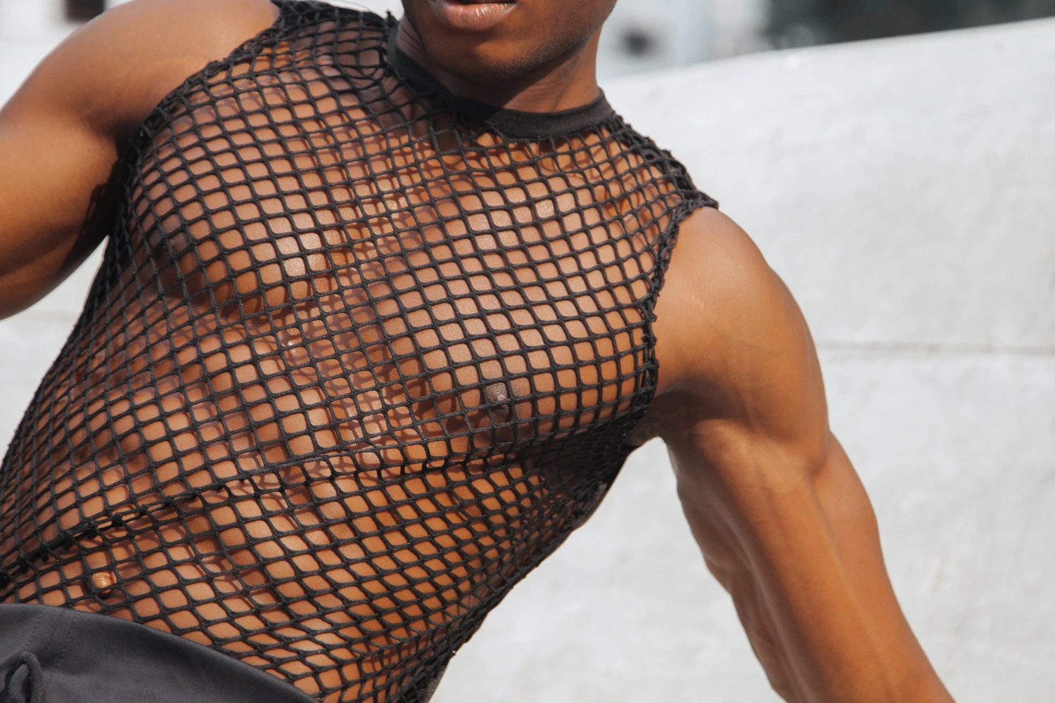 shirt in mesh