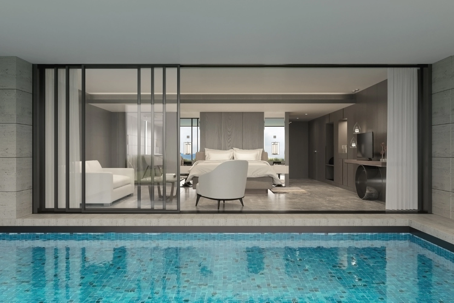 House with Indoor Pool for Rent